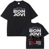 Bon Jovi Grunge Band Forever TOUR 2026 Tee Summer Casual Tshirt 100% Cotton Comfortable High Quality Graphic 100%Cotton Tops