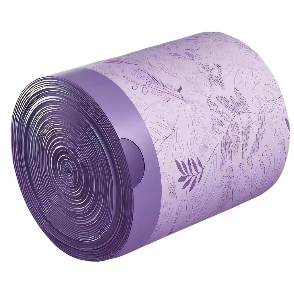 Large Scented Drawstring Trash Bags - Thick, Handheld, for Household Use