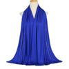 Ramadan Modal Cotton Jersey Hijabs For Woman Long Muslim Scarf Shawl Plain Soft Turban Tie Head Wraps For Women Islamic Clothing