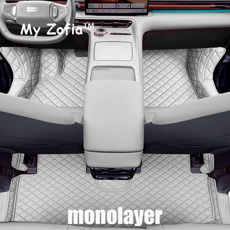 LHD Car Floor Mats For Geely EX5 Galaxy E5 2024 2025 2026 Custom Auto Foot Pads Automobile Carpet Cover Interior Accessories