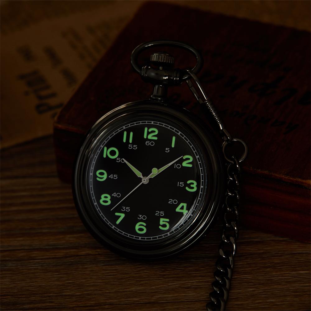 Nové klasické retro luminiscenční kapesní mechanické hodinky s přímým ciferníkem a odkrytým strojkem, s dvojitými arabskými číslicemi, vhodné pro muže i ženy