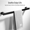 cmaos German Style Aluminum Double Towel Rack