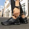 Summer Winter Genuine Leather 6cm Height Increase Sneakers Unisex Lightweight Comfort Breathable Elevator Sports for Men & Women