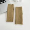 Winter Warm Gloves Knitted Mittens Soft Warm Fingerless Gloves Women Fashion Solid Color Half Finger Gloves Winter Accessories