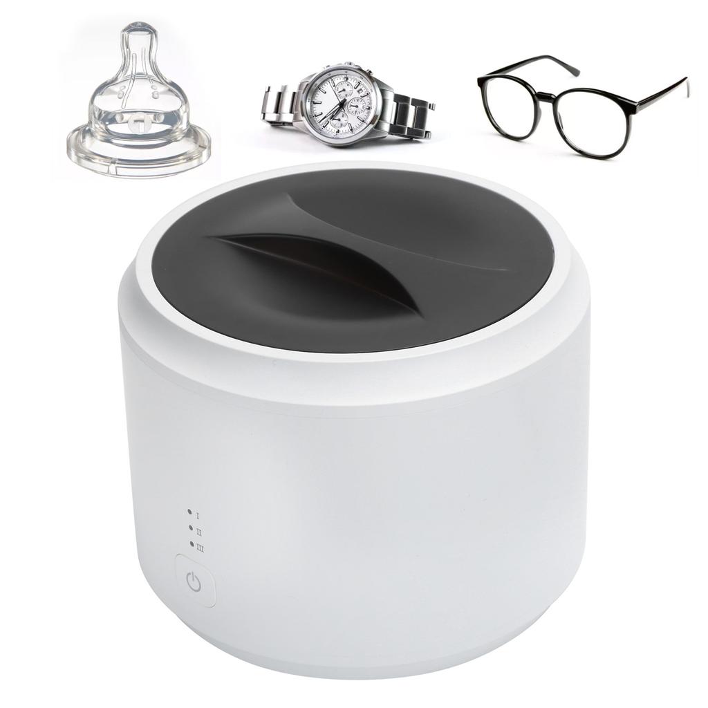 Ultraschallreiniger, Sicherheits-Rundwaschmaschine, Schmuck- und Uhrenreinigungsgerät, 35 W, JL010US, 110 V