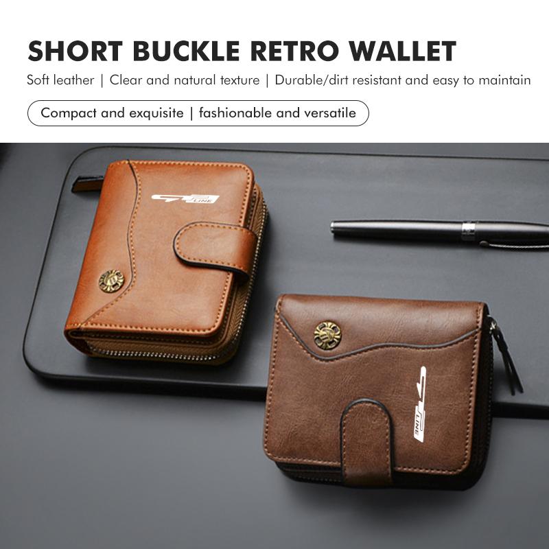 AHK1 Foldable Car Wallet Credit Card Clip Storage Bag Protector Cover For KIA Proceed Sorento Cerato Optima Sportage Ceed Niro Soul