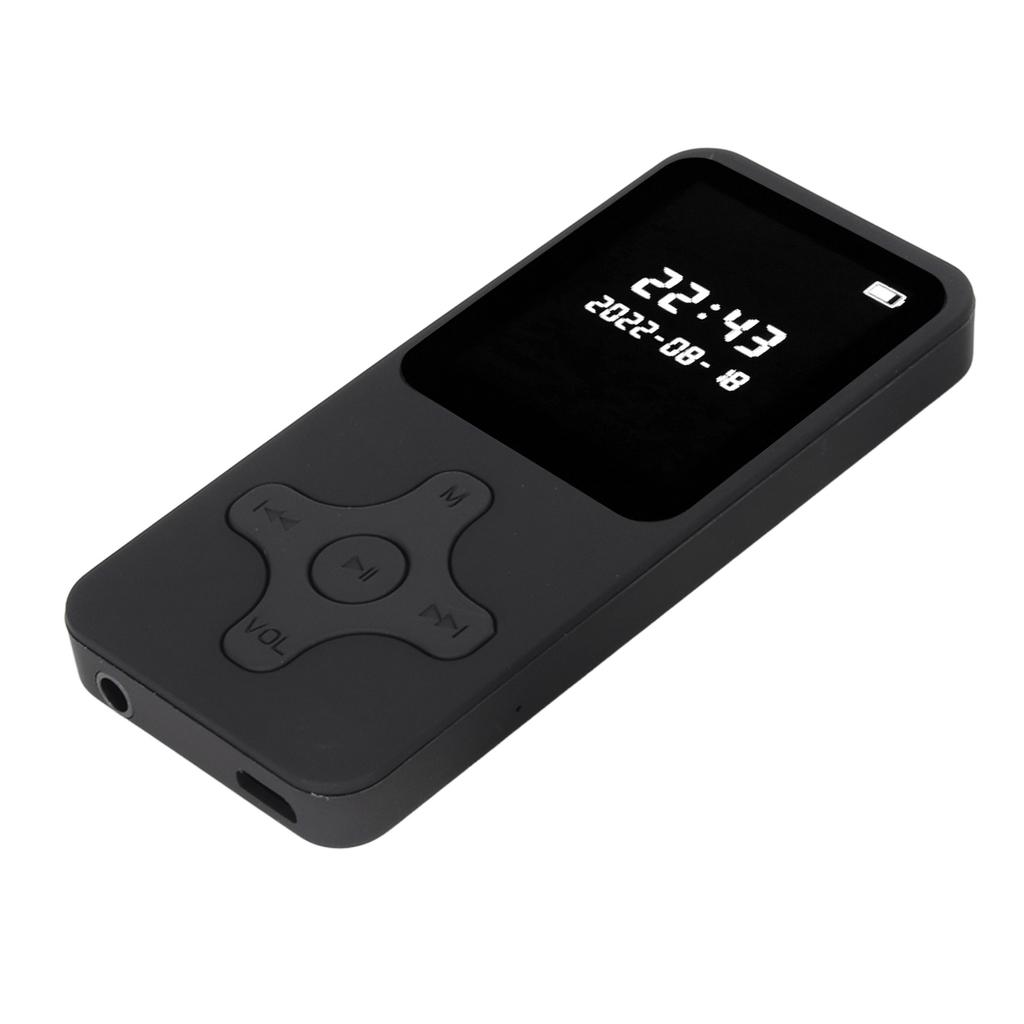 MP3 MP4 Player Bluetooth 5.0 Ultra Thin Digital LCD 1.77 Inch Screen HD Speaker FM Radio Portable HiFi Music Player