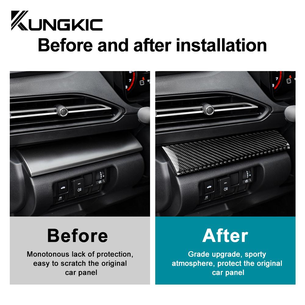 Real Soft Carbon Fiber Sticker For Subaru WRX/ WRX STI 2025 2025 2025 Car Dashboard Decor Panel Interior Trim Cover Accessories