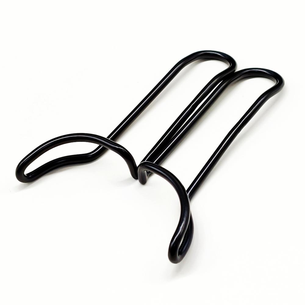 1 szt. lub 2 szt. Czarny powlekany dentystyczny retraktor warg i policzków, otwieracz ust, retraktor połowy wargi, rozpórka ustna, narzędzie fotograficzne, autoklawowalne