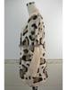 2025 Spring Women's Leopard Print Knitted Cardigan Sweater