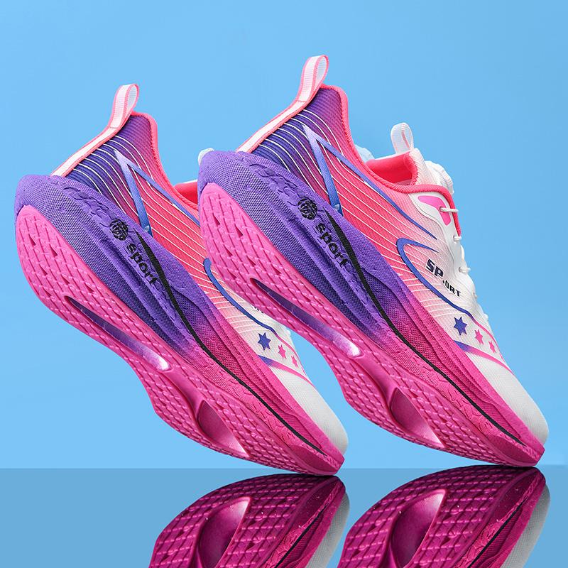 Air Cushion Running Shoes for Man and Women Marathon Training Shock Absorption Midsole Sports Sneakers Road Running