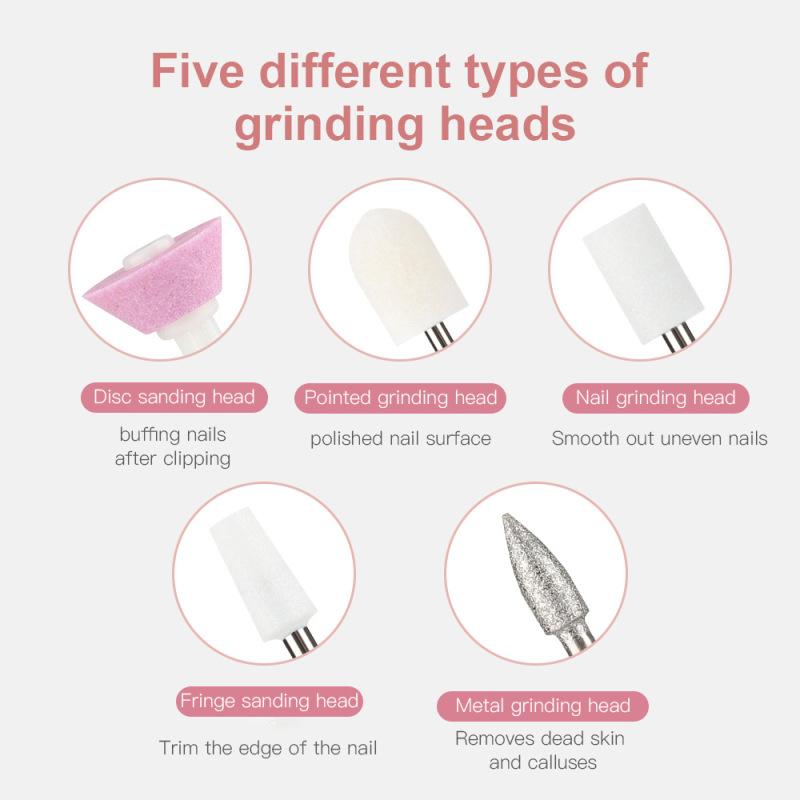 Nail Polisher Nail Beauty  Nail Grinder Electric Manicure Tool