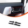 ABS Carbon Fiber Interior Door Handle Trim Cover For Toyota Prado FJ150 2010-17