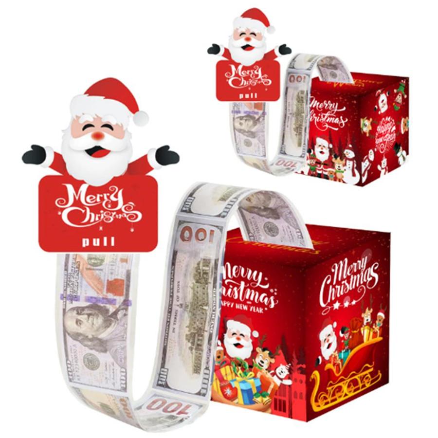 Christmas Surprised Money Box Christmas Party Favors New Year Party Gifts for Kids Christmas Decorations Xmas Decoration