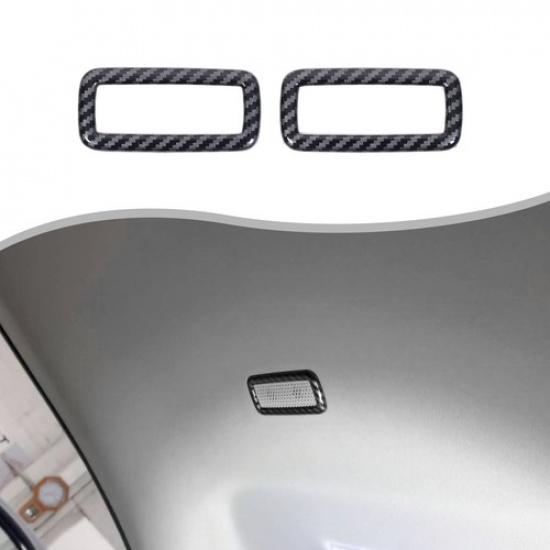 Carbon Fiber ABS Front Roof Speaker Trim for Toyota Grand Highlander XK70 2024+