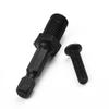 Praktyczny Adapter Uchwytu Wiertarskiego 2-13mm . Do wiertarki uchwyt wiertarski 1/4" sześciokątny trzpień 3/8"-24UNF bezkluczowy uchwyt blokujący Niezawodny