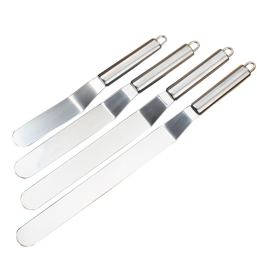 6/8/10/12 Inch Stainless Steel Cream Icing Frosting Spatula For Cake DIY  Tools Utensils Accessories