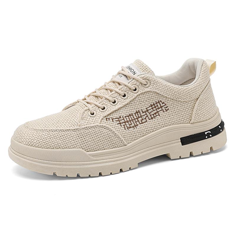 

Новые мужские кеды для доски, уличные, повседневные, дышащие, для бега, на четыре сезона, легкие, для ходьбы, вулканизированные, мягкие, нескользящие 39 хаки