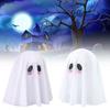 Adult White Ghost Costume Headpiece Anime Character Role Play Cosplay Halloween