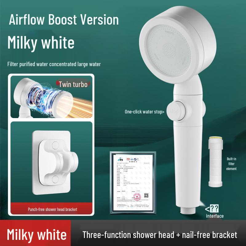 

Three-Speed Handheld Rain Shower Head