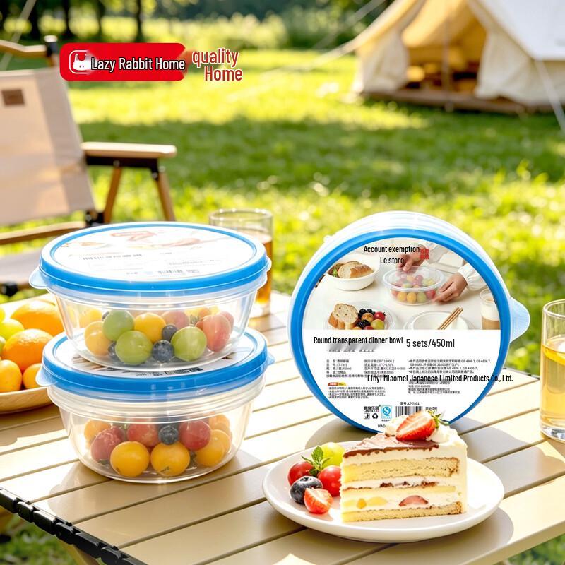 Lazy Rabbit Leju Disposable Takeout Bowls