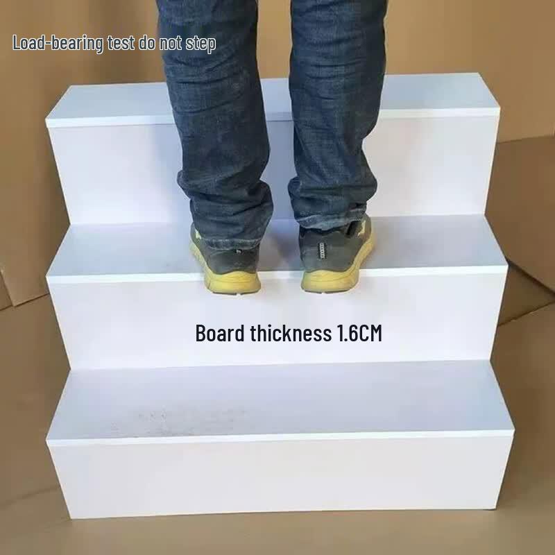 Step-Ladder Display Shelf with Doors