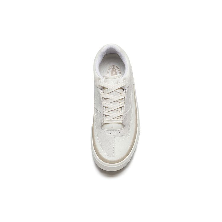 Anta Aoli All-Terrain Skateboarding Low-Top Shoes Women Sneakers White 122218011-2