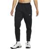 Nike Slim Fit Cuffed Knit Joggers With Logo Print Men Bottoms Black DQ5406-010