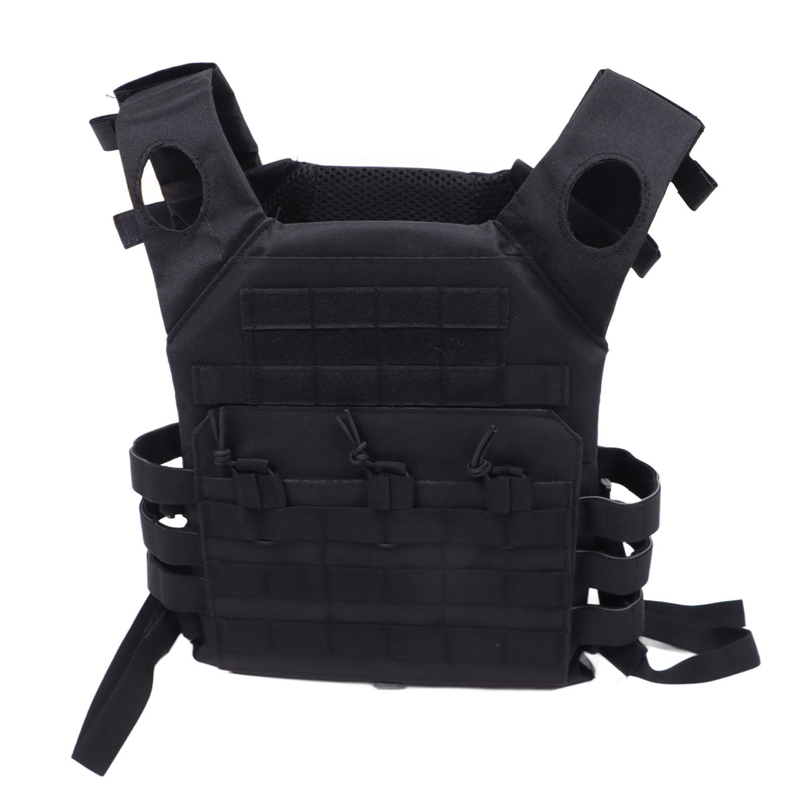 

Черный утяжеленный жилет для занятий спортом на открытом воздухе, многофункциональный утяжеленный жилет для тренировок на открытом воздухе