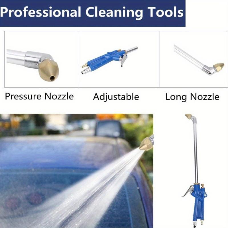 Pneumatic Car Engine Cleaning Spray Tool High Pressure Efficient Water Sprayer for Auto Exterior Interior Home Garage Washing