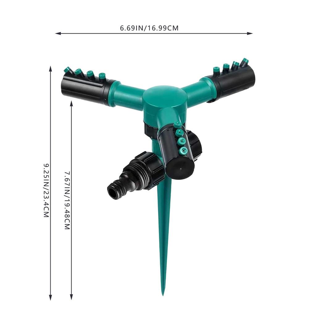 Automatischer Gartensprinkler DN20 G3/4 - Teleskop-Sprinkler Für Rasen & Beete