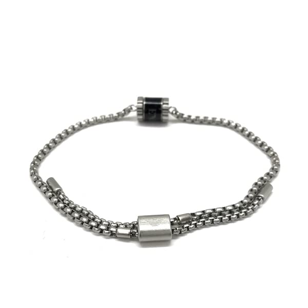 EMPORIO ARMANI ブレスレット EGS2845040 SILVER Lady's Emporio Armani Eagle Logo Matte Silver Bracelet EGS2845040