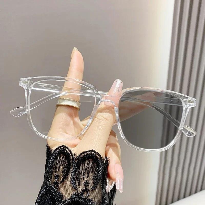 

Vintage Fashion Trendy Photochromic Myopia Glasses Women Minus Diopter Eyeglasses Outdoor Color Changing Sunglasses Prescription 0