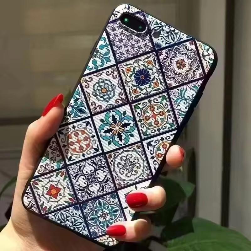 Für Sony Xperia XZ2 / XZ2 Compact / XZ2 Premium Hülle 3D Blumenprägung Silikon Prägeabdeckungen für Sony Xperia XZ2 Premium Weich