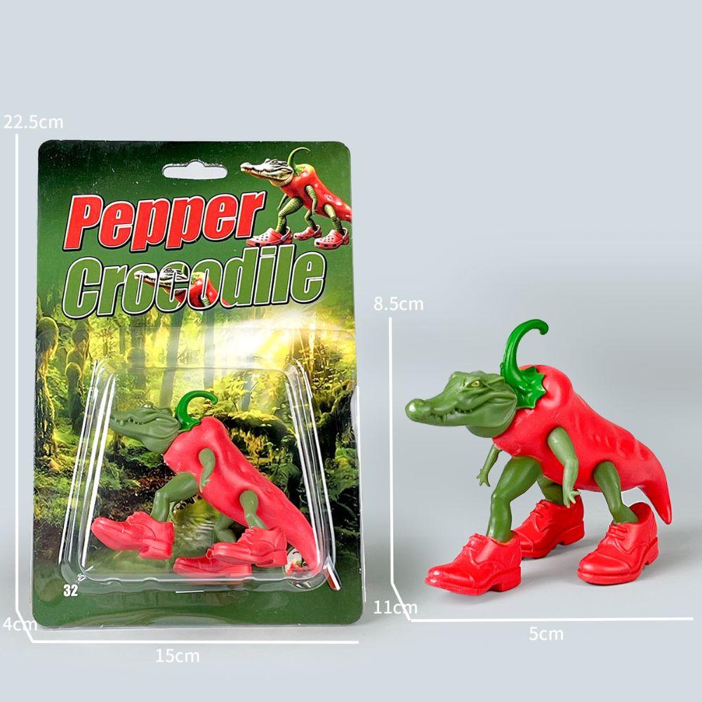 NEW Italian Brainrot Anime Action Figure Set Tung Tung Sahur Tralalero Tralala Bombardino Crocodilo Figures Model Toy Gifts