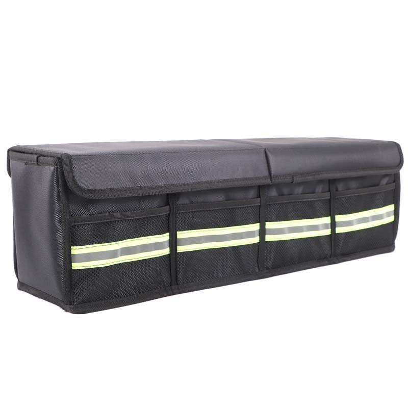 

For Toyota FJ Cruiser 2007-2026 Oxford cloth Black Car Trunk Side Storage Box Net Pocket Car Accessories