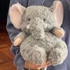 Cute Lazy Elephant Plush Toy Doll Sleeping Bed Children's Elephant Doll Soothing Birthday Gift Girl