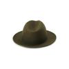 European And American Style Fashion Outdoor Felt Top Hat Solid Color Webbing Decorative Wool Top Hat Short Brim Wool Fedora