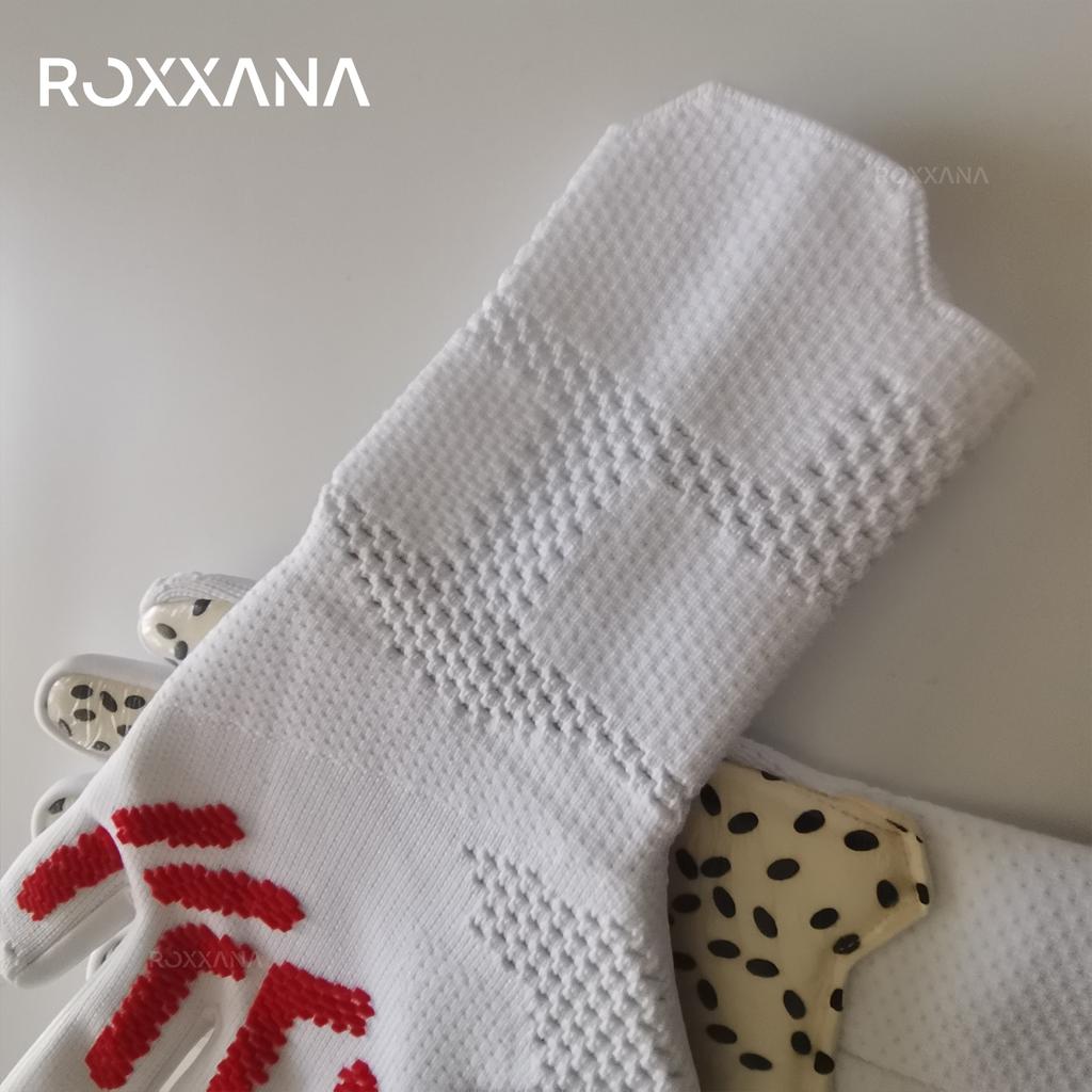 ROXXANA Fußball Torwarthandschuhe Fußball Latex Verdickt Erwachsene Torwart Fußball Sport Training Spiel Fußballhandschuhe