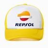 Berretto da baseball Repsol per sport all'aperto cappellino regolabile cappelli estivi in rete fresca traspiranti cappello da corsa