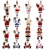 New Santa Claus Standing Figurine Christmas Decoration Window Display Ornament Home Decor Items And Gifts