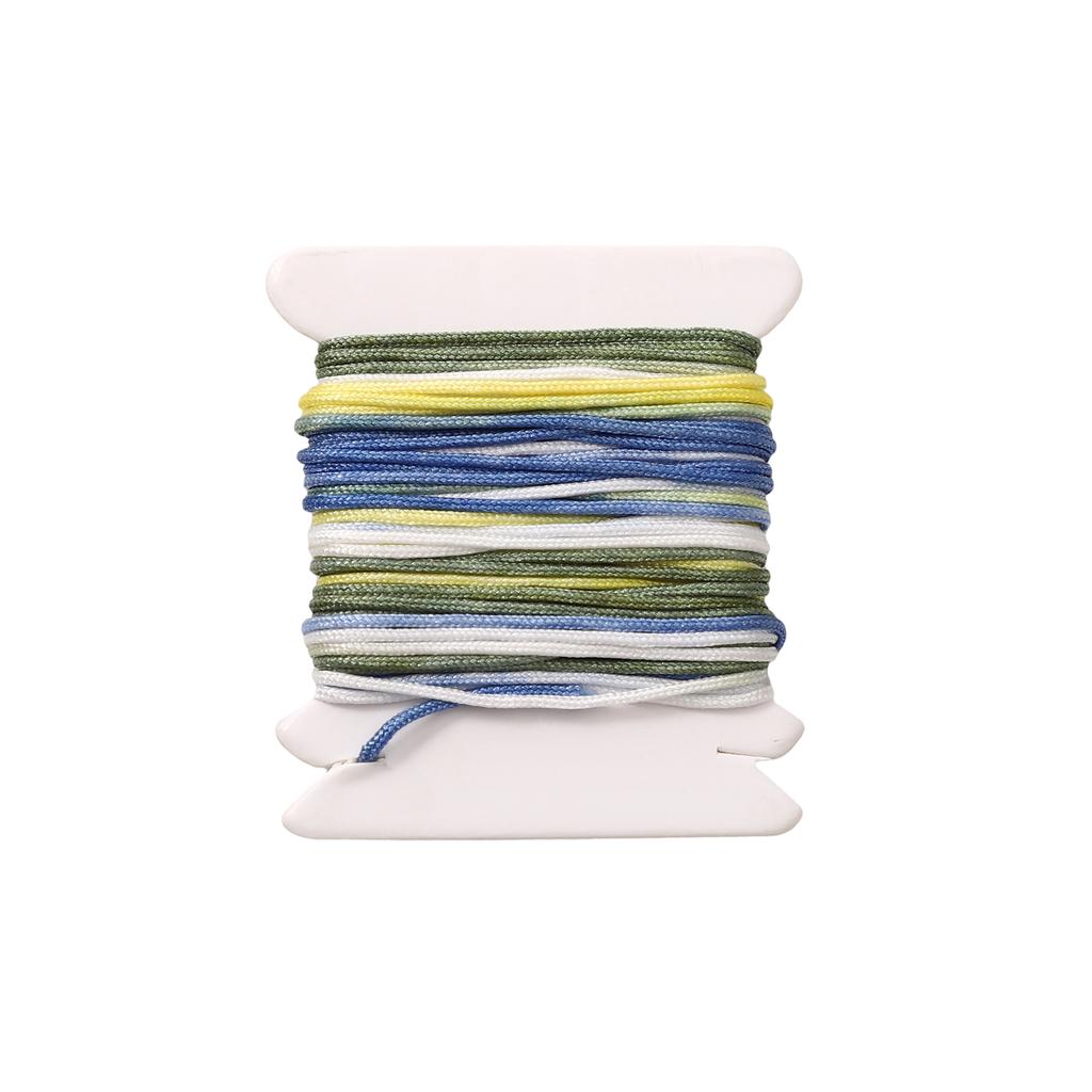 5-50m/lot 0.8mm Cotton Cord Nylon Cord Thread String DIY Beading Braided Bracelet Jewelry Making