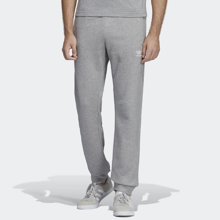 Adidas Originals Trefoil Track Pants Men Bottoms Medium-Hemp-Grey DV1540