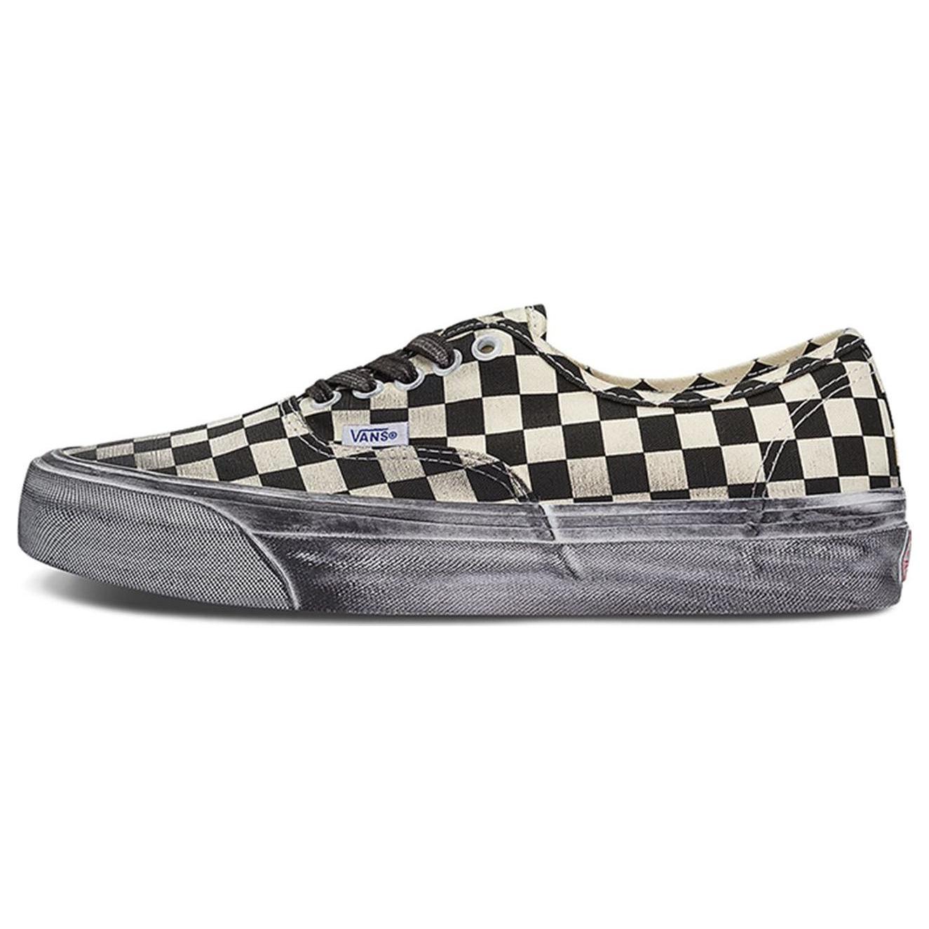 Vans OG Authentic LX  Stressed - Black Checkerboard  Men s VN0A5FBD95Y