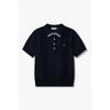 Women Sweater Polo Robin Tip Collar  1546128920 