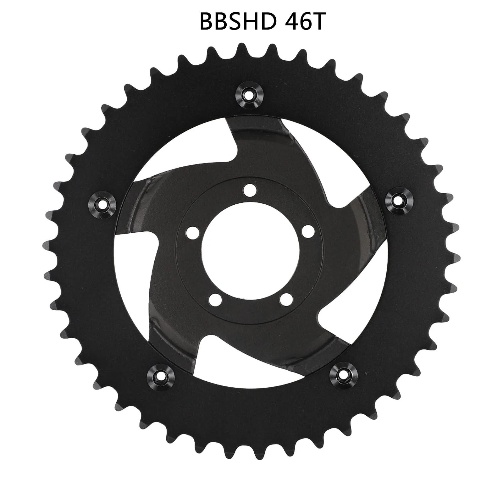 

BAFANG BBSHD Chainwheel 42T 46T Aluminum Alloy Electric Bike Chainring for BBSHD Mid Drive Motor Replacement Sprocket 1000W