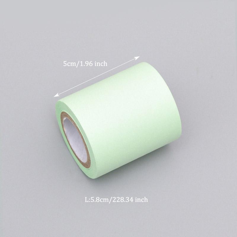 Creative Tape-Style Sticky Notes Tearable Paper Core Rolls 5.8m Long Durable Strong Convenient For Office And School Supplies