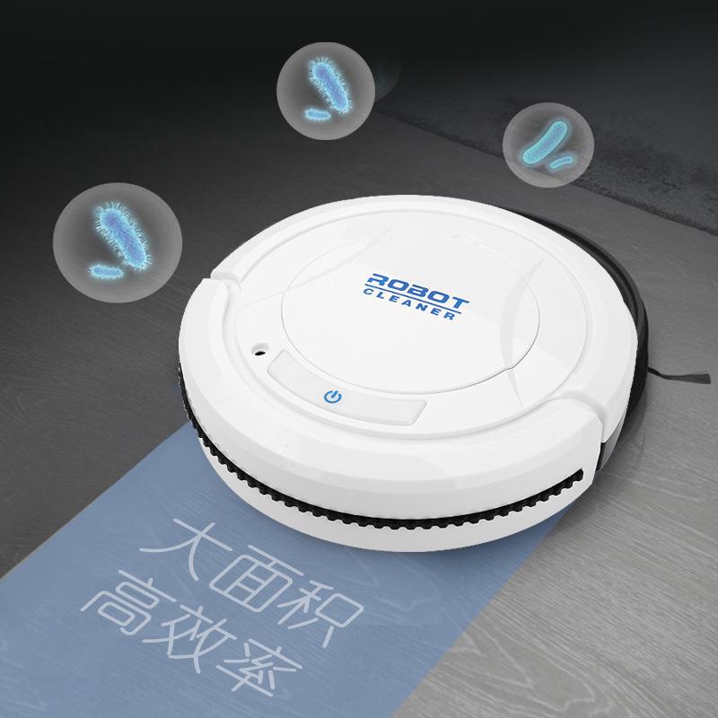 Smart Dual-Use Vacuum: Wet/Dry Mopping Robot - 3-in-1 Sweeping, Suctioning & Mopping Machine