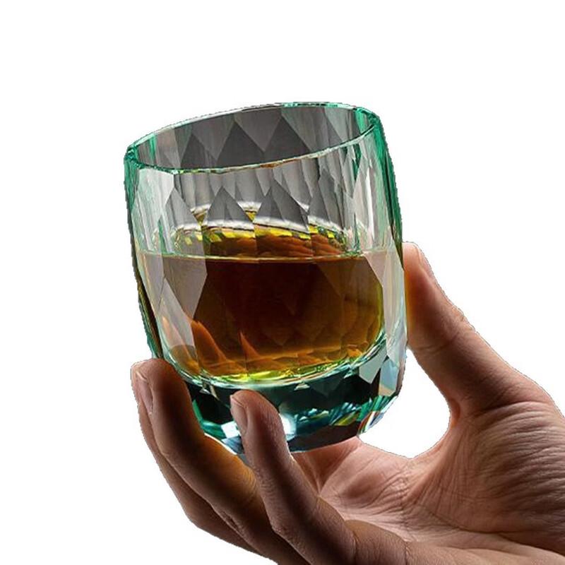 LISM Handmade Crystal Whiskey Glass