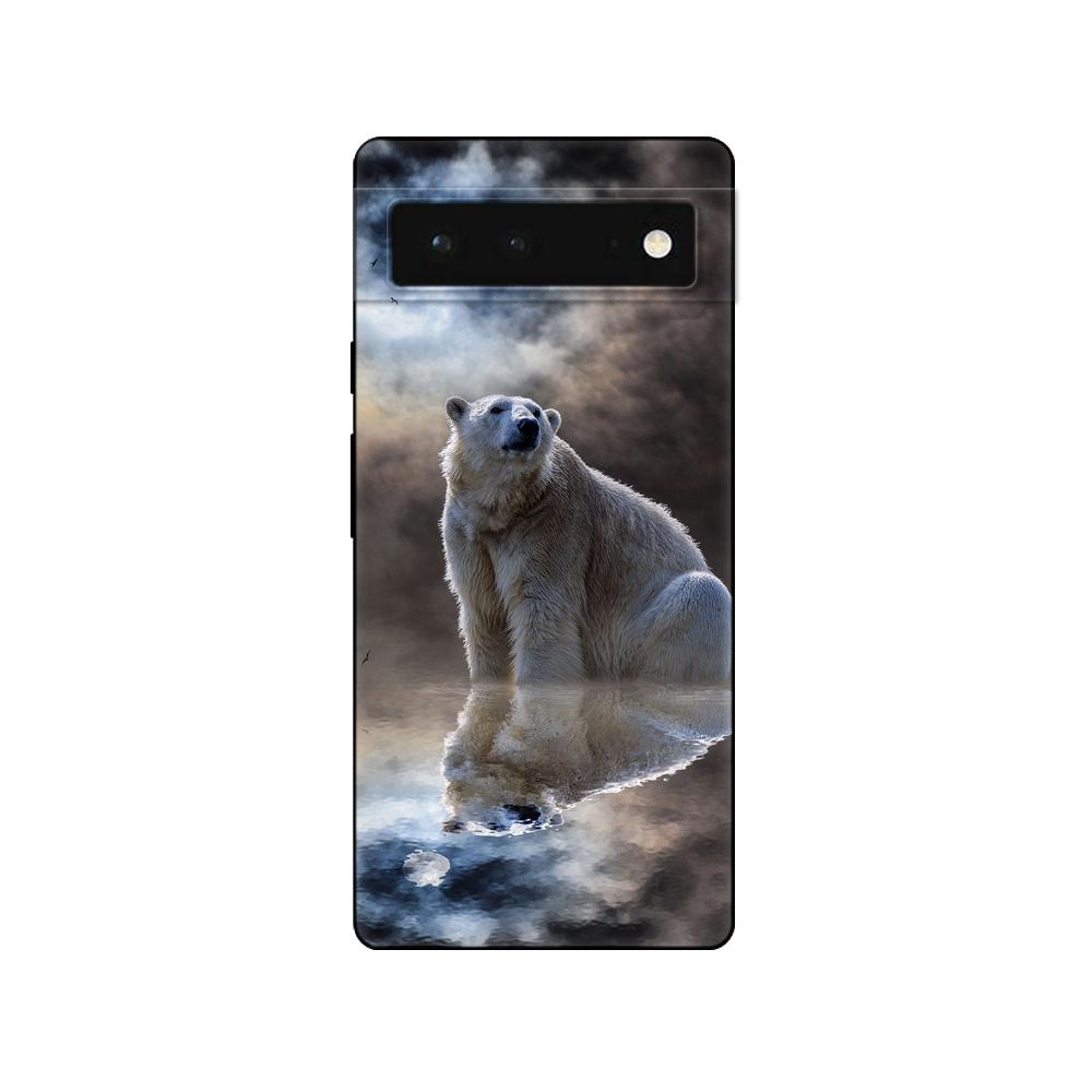 Für Google Pixel 6 Hülle Für Google Pixel 6 Pro Hülle Telefonrückseite Für Google Pixel6 Pixel 6Pro Soft Case Funda schwarzes TPU-Case